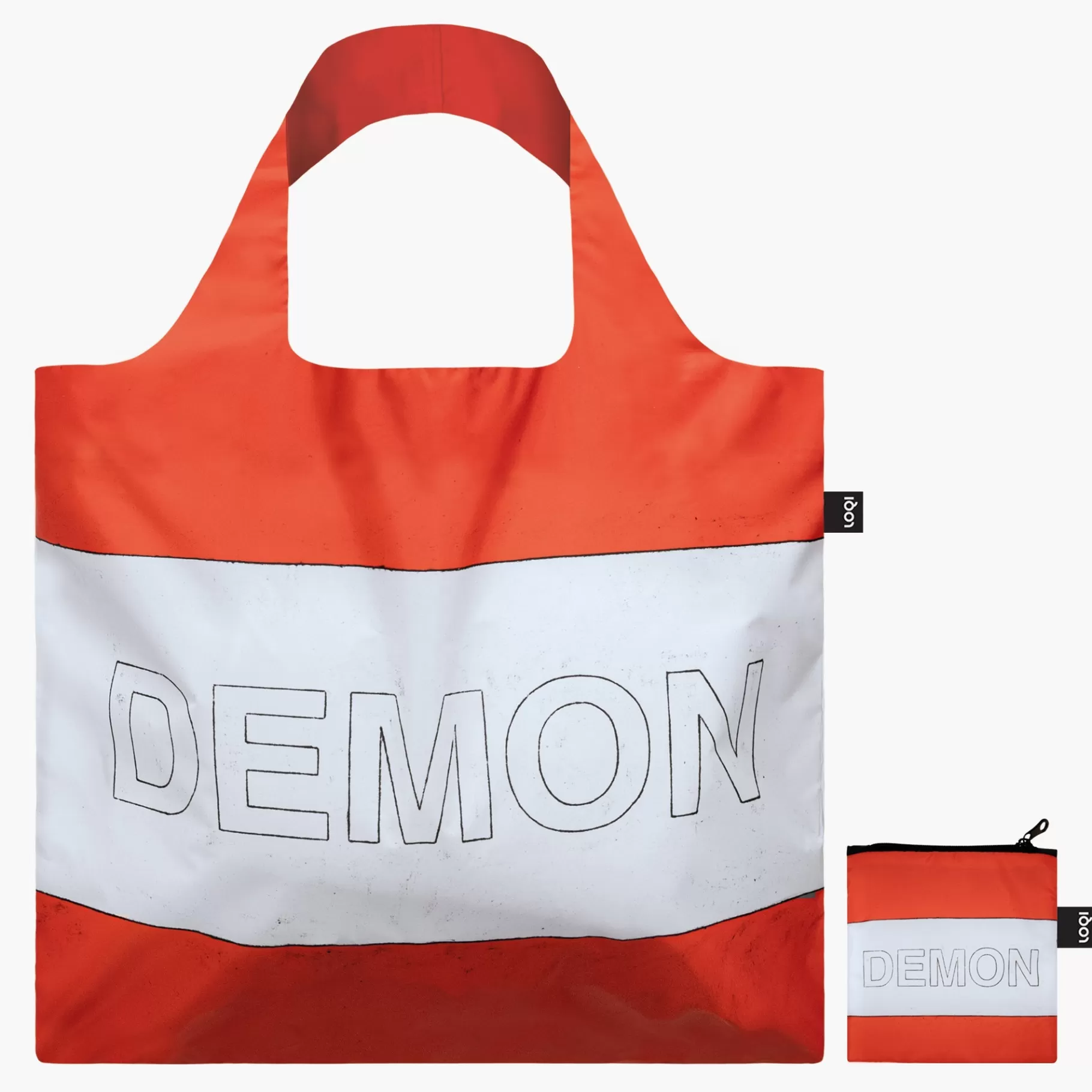 LOQI MATT MULLICAN Sac recyclé Ange et Démon* Sacs