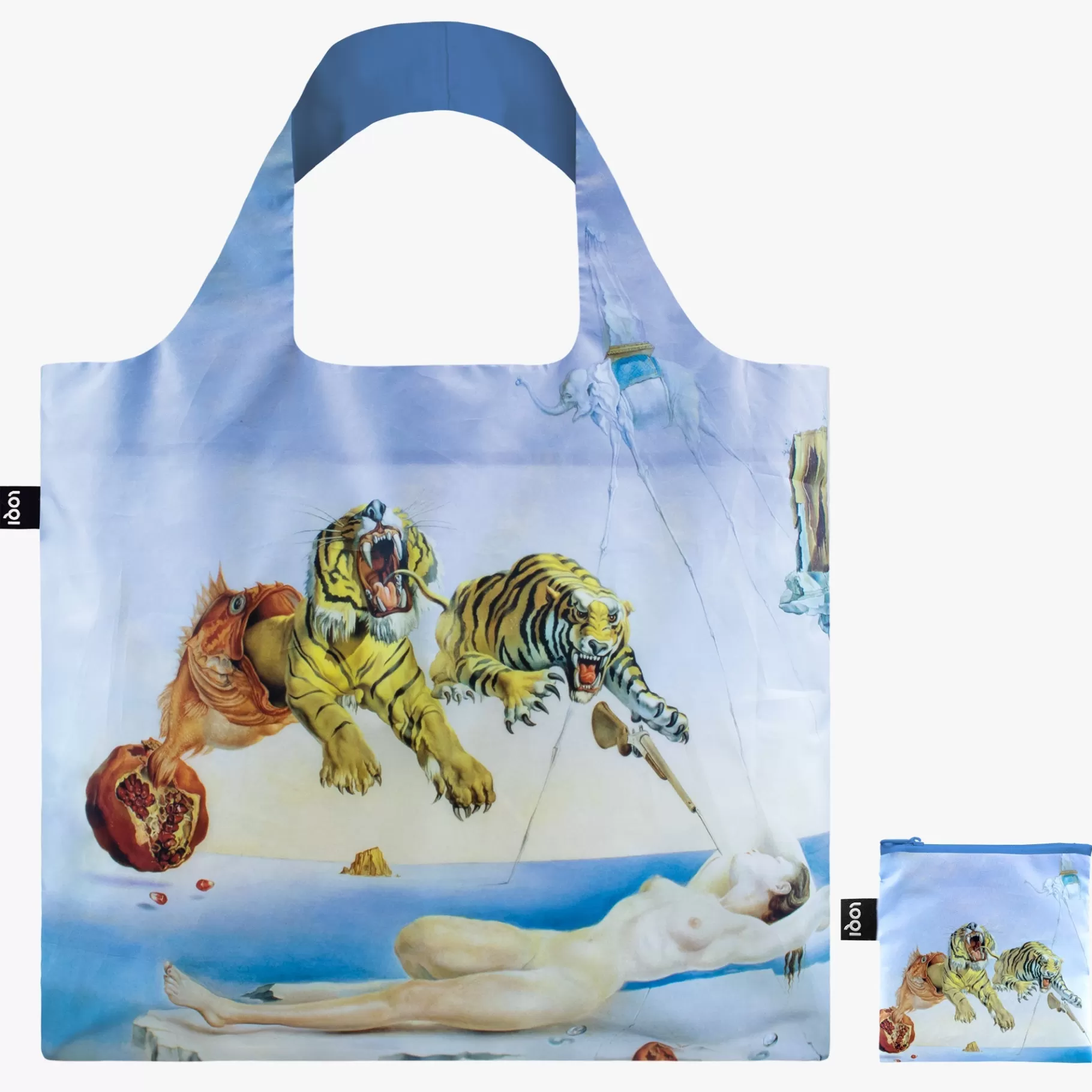 LOQI SALVADOR DALI Rêve causé par le vol d'une abeille Sac recyclé* Sacs