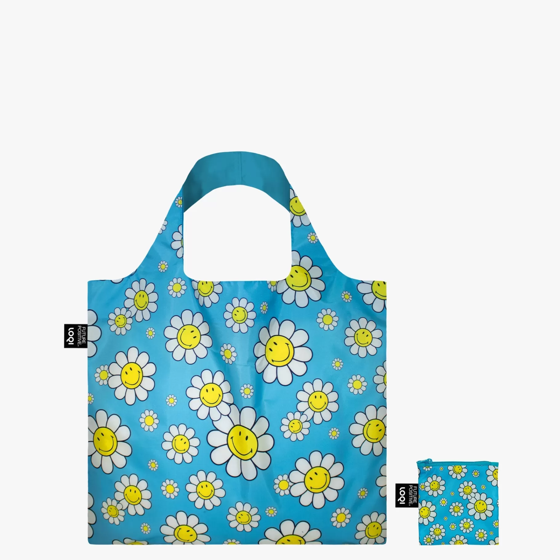 LOQI SMILEY Fleurs Aquarius Petit sac recyclé* Sacs