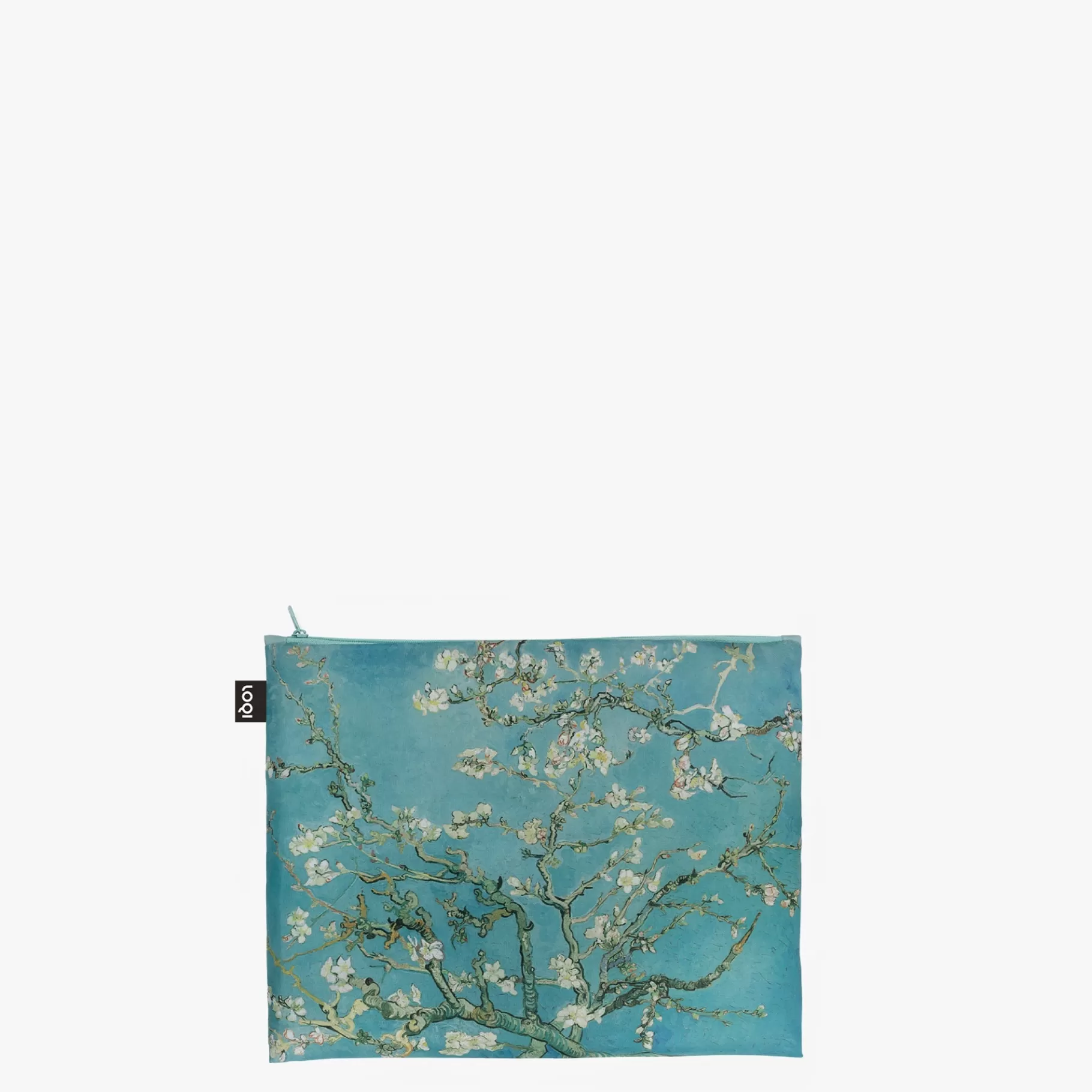 LOQI VINCENT VAN GOGH Tournesols, Self-Portrait, pochettes zippées recyclées Almond Blossom* Poches Zippées